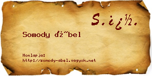 Somody Ábel névjegykártya
